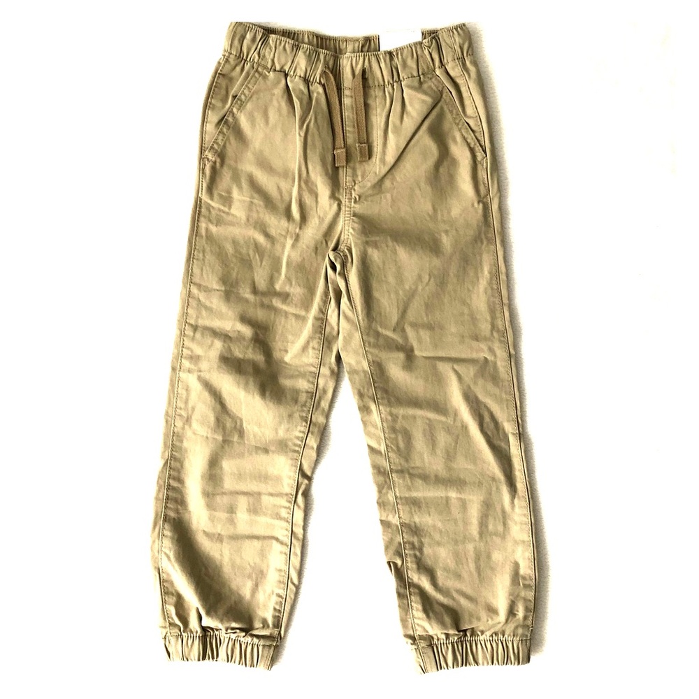 Boys khaki gap jogger